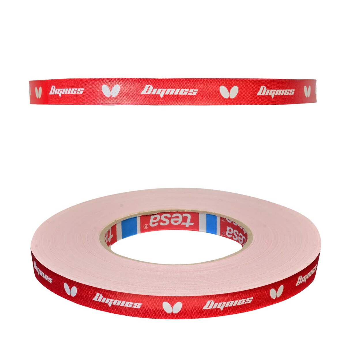 Butterfly Side Tape Dignics 12mm: Front View of Logo